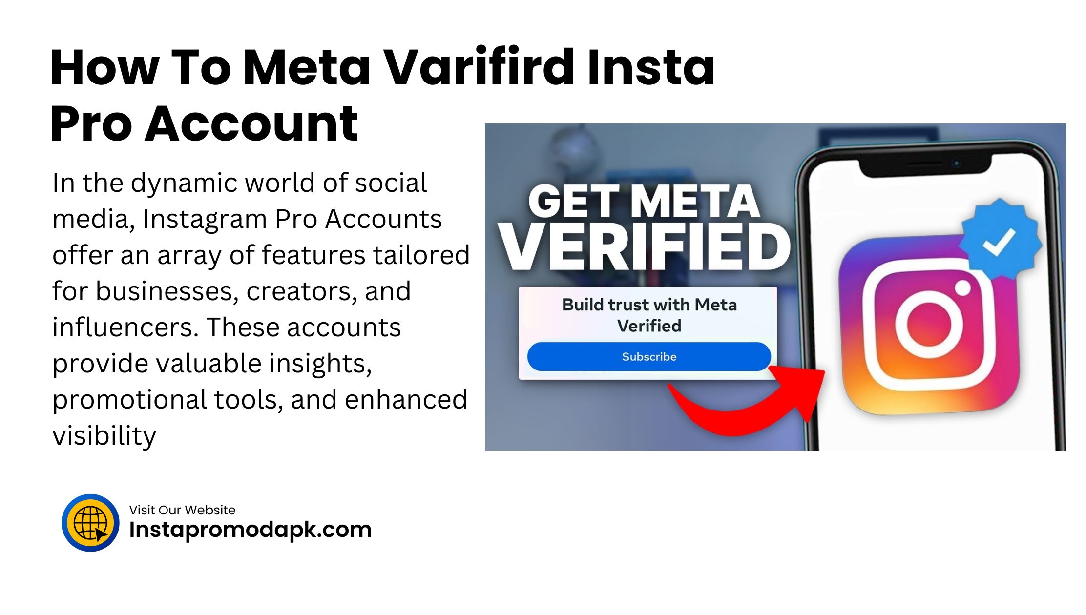 How To Meta Varifird Insta Pro Account